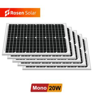 Rosen  Monocrystalline  20W Solar PV Panels 18V 30 W 40WP Solar Panel 450w 550w 600w