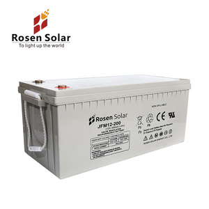 12v 24v 48v Inverter Solar Battery 100ah 200ah 250ah Rechargeable AGM/GEL Storage Batteries