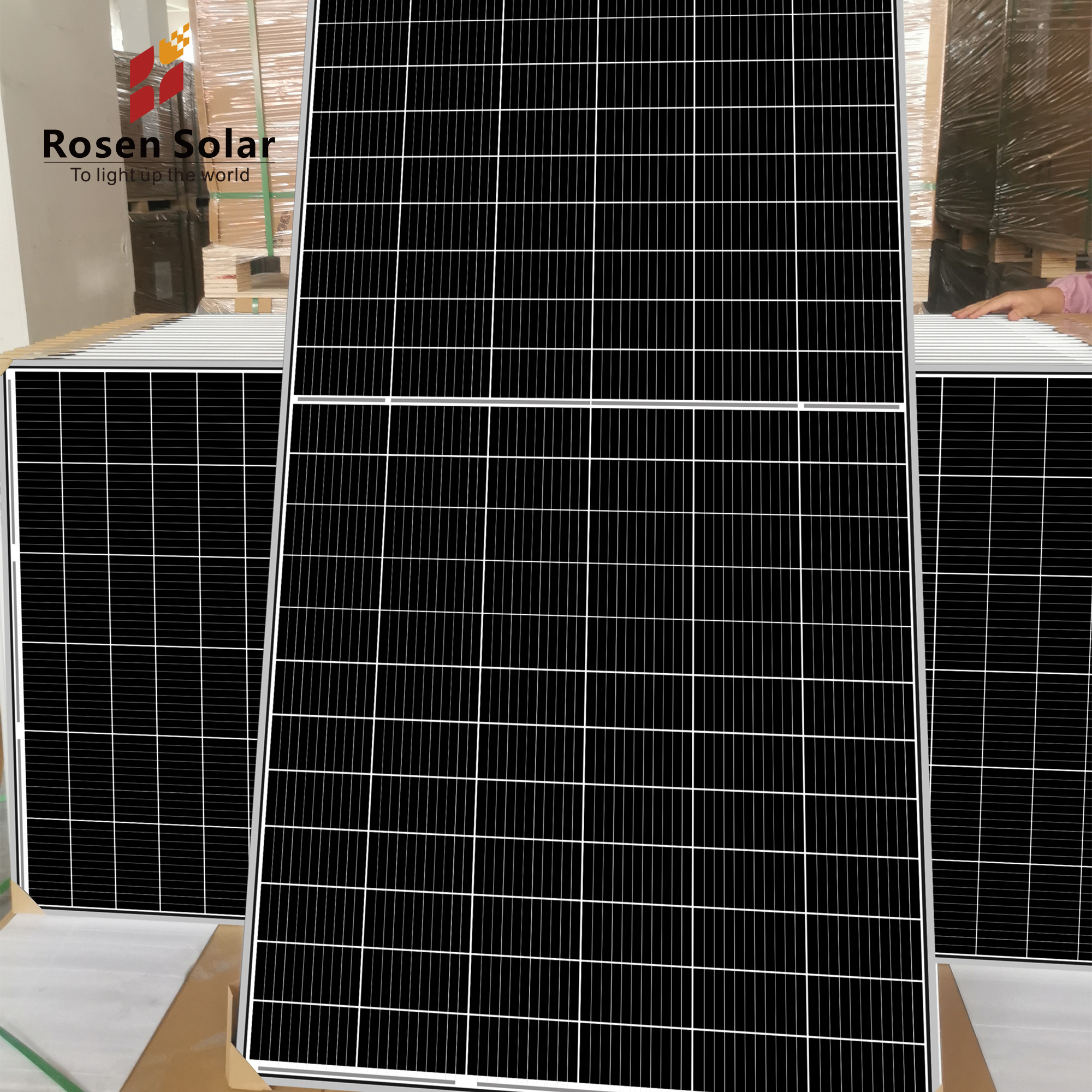 Philippines price 500w 550w solar panels home 450w half cut mono 10bb 144 cells sale