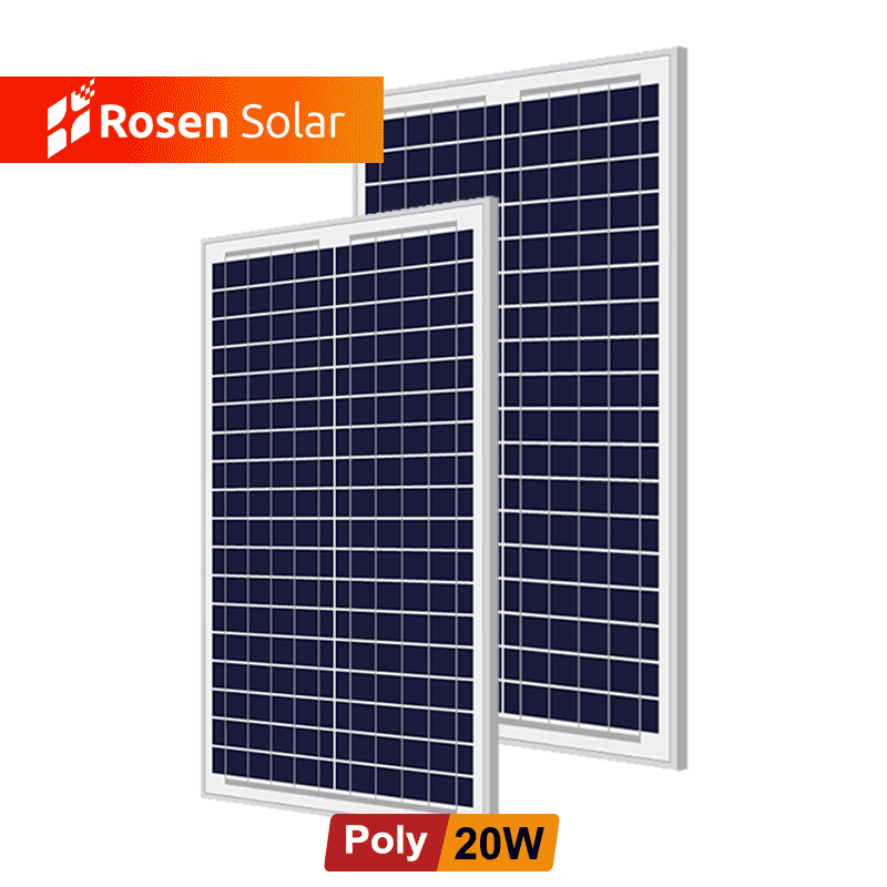 Poly & Poly 24V PV solar panels 5w 10w 20w 30w 40w 20w 60 Wp 70w 80Wp 90 w 100 watt 450w 550w 600w