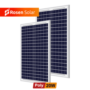 Poly & Poly 24V PV solar panels 5w 10w 20w 30w 40w 20w 60 Wp 70w 80Wp 90 w 100 watt 450w 550w 600w