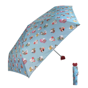 New Heart Handle  Portable Umbrellas Valentine's Day Gift Custom Logo Mini Umbrella