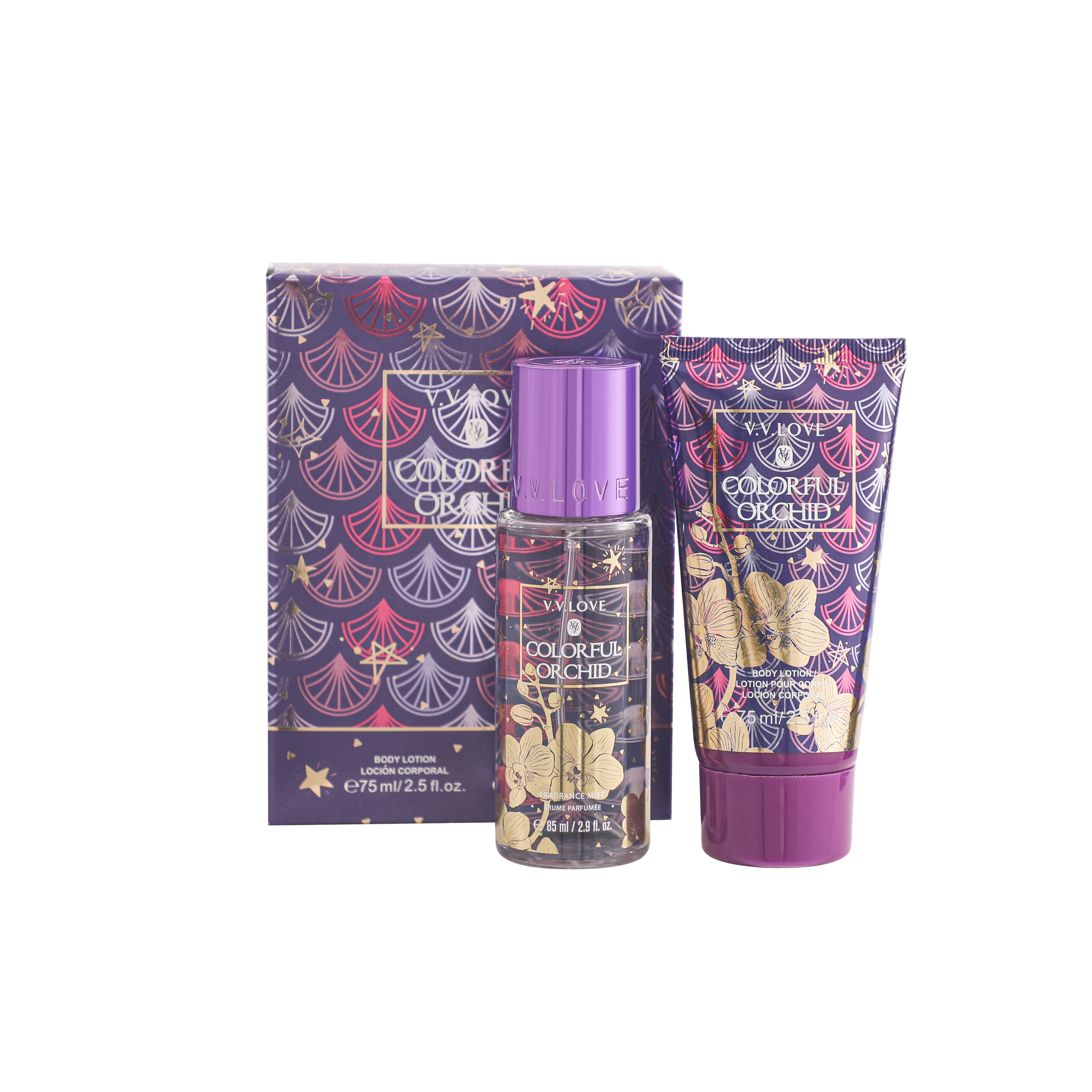 V.V.LOVE Lingering Fragrance And Refreshing Taste Original Body Mist Set Perfume Gift Set