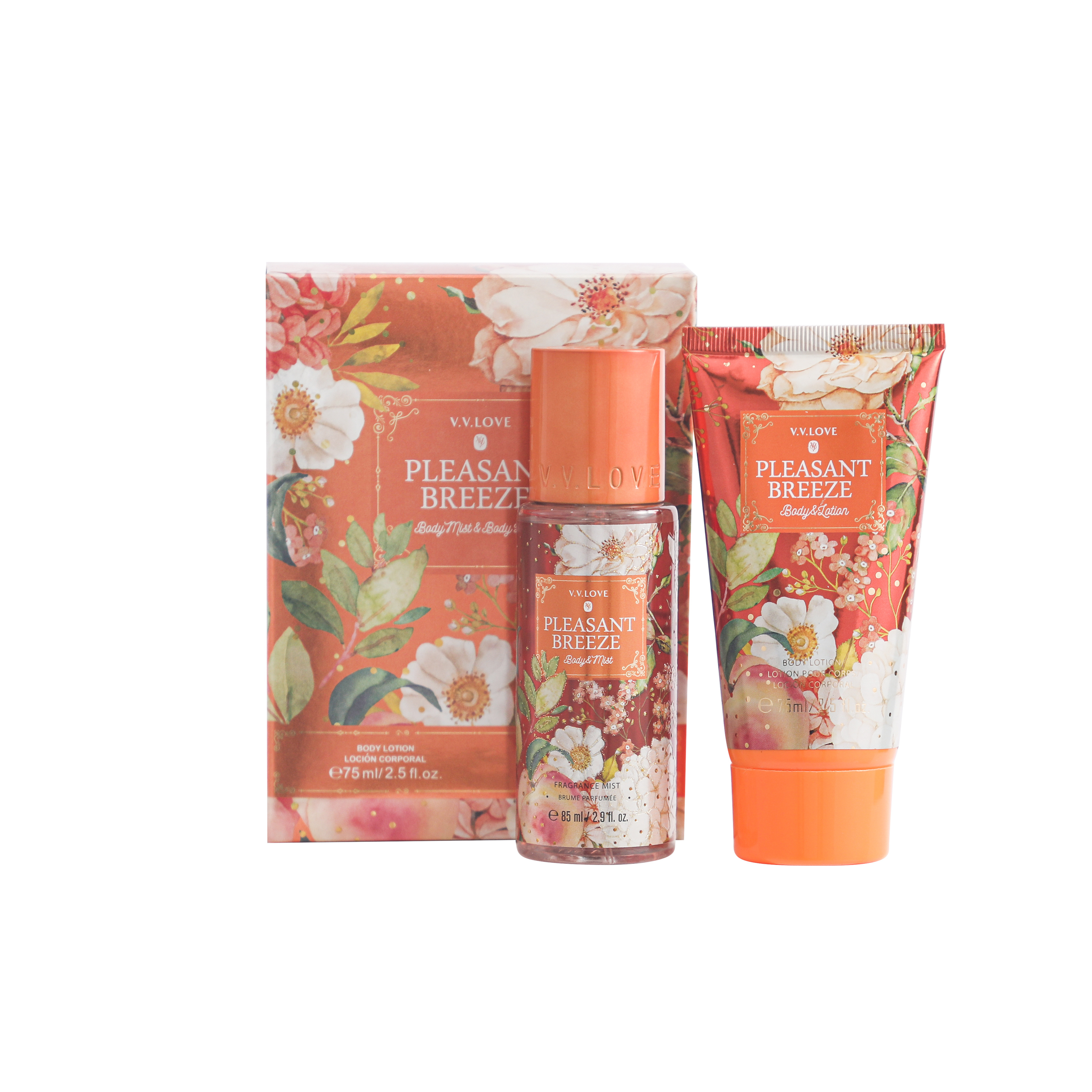 V.V.LOVE Lingering Fragrance And Refreshing Taste Original Body Mist Set Perfume Gift Set