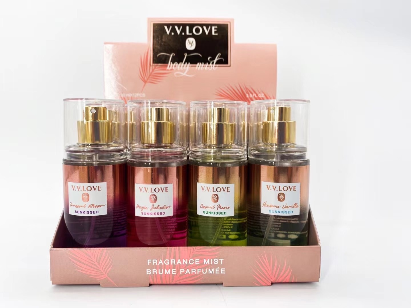 VV LOVE  Daily Care 88ml Body Mist Traveling Long Time Lasting Smell Perfume For Lady