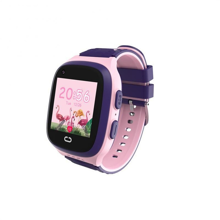 New Kids Care Plastic Smart Wrist Watch 4G Lt31 Ip67 Waterproof Gps Sim Card Video Call Smartwatch Phone For Girls