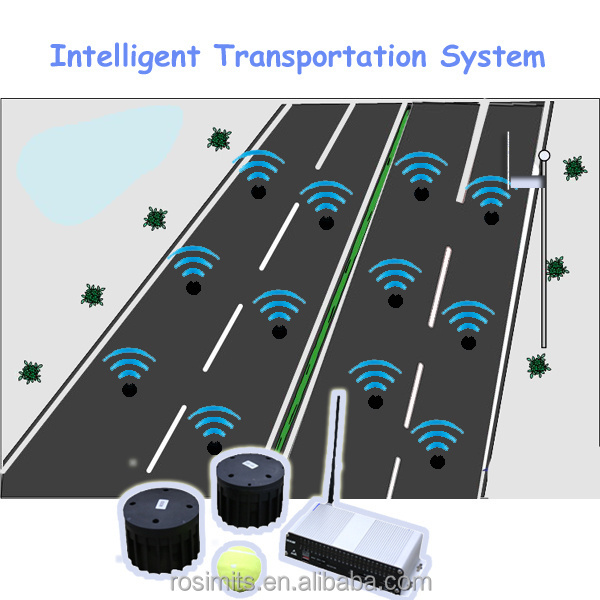 On-road Geomagnetic Wireless Car Counter for Traffic Detection System