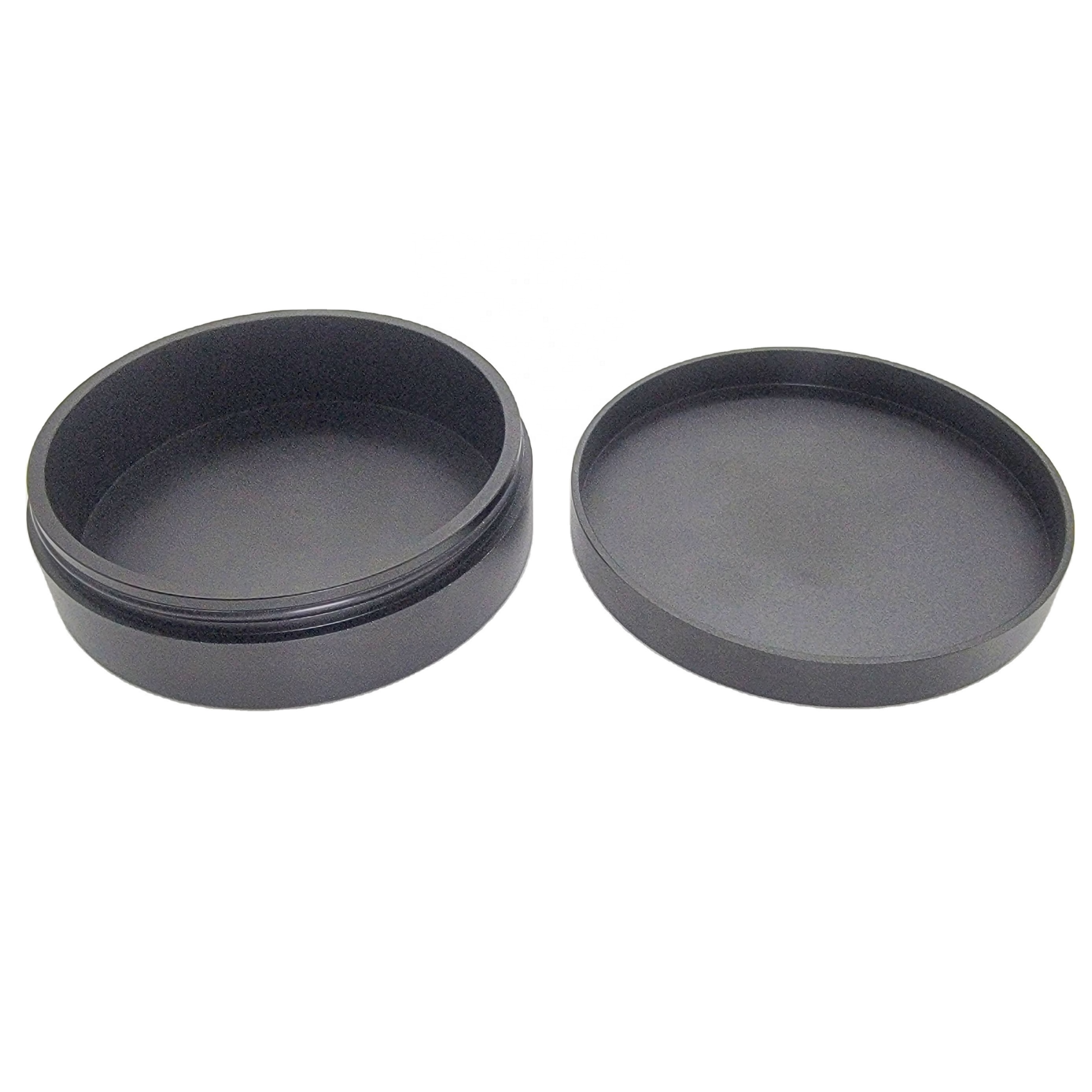 Waterproof Matte Black Color Customized Sand Blast And Anodized CNC Turning Metal Can Aluminum Alloy Parts