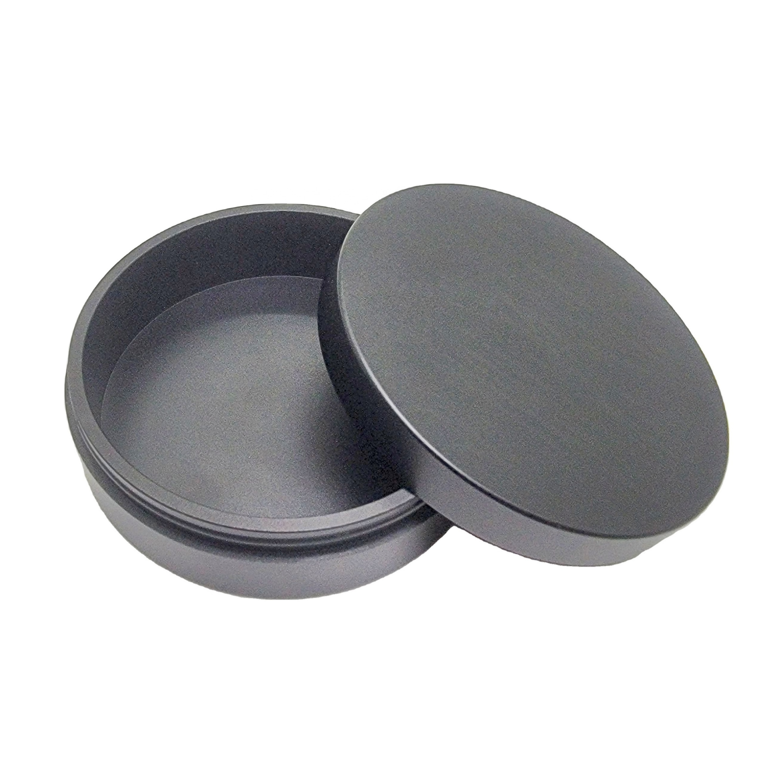 Waterproof Matte Black Color Customized Sand Blast And Anodized CNC Turning Metal Can Aluminum Alloy Parts