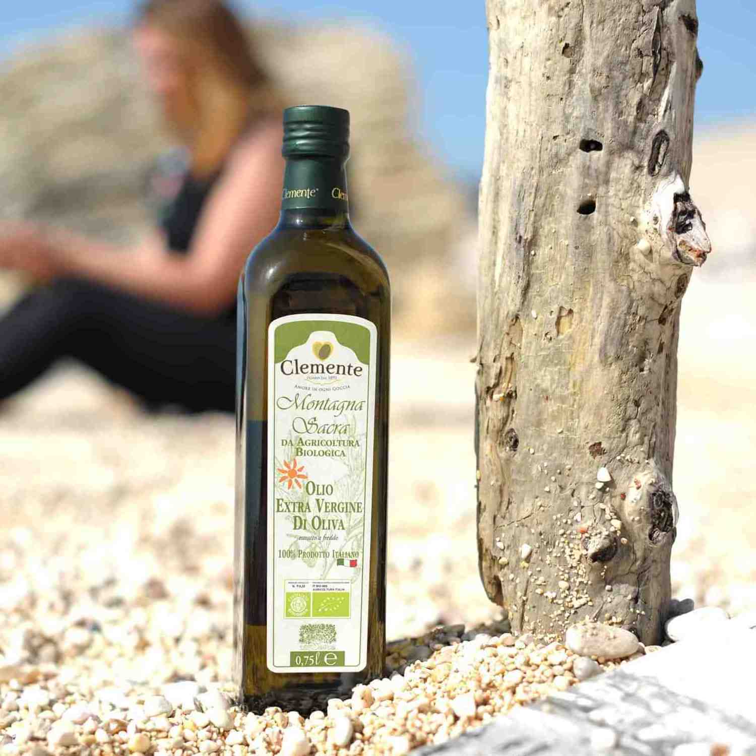 The best olive oil for export Clemente Extra Virgin Olive Oil 1 L - Made in Italy