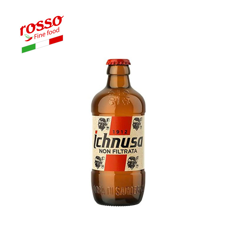 - Made in Italy Ichnusa Lager Unfiltered Beer 33 Cl Pasteurimd Beer Fruit & Vegetable Beer 0.33 Kg 4.7 % Alcohol 330 Ml Bottle