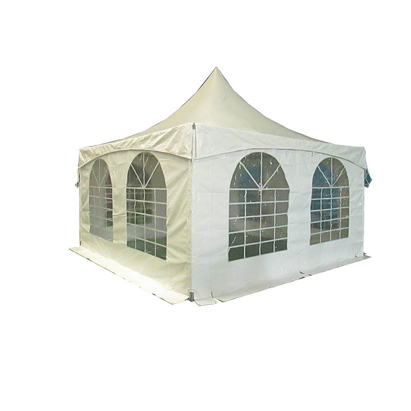 Garden Gazebo Glamping 6x6 high-peak Pagoda Tent with waterproof canopy pagoda tent