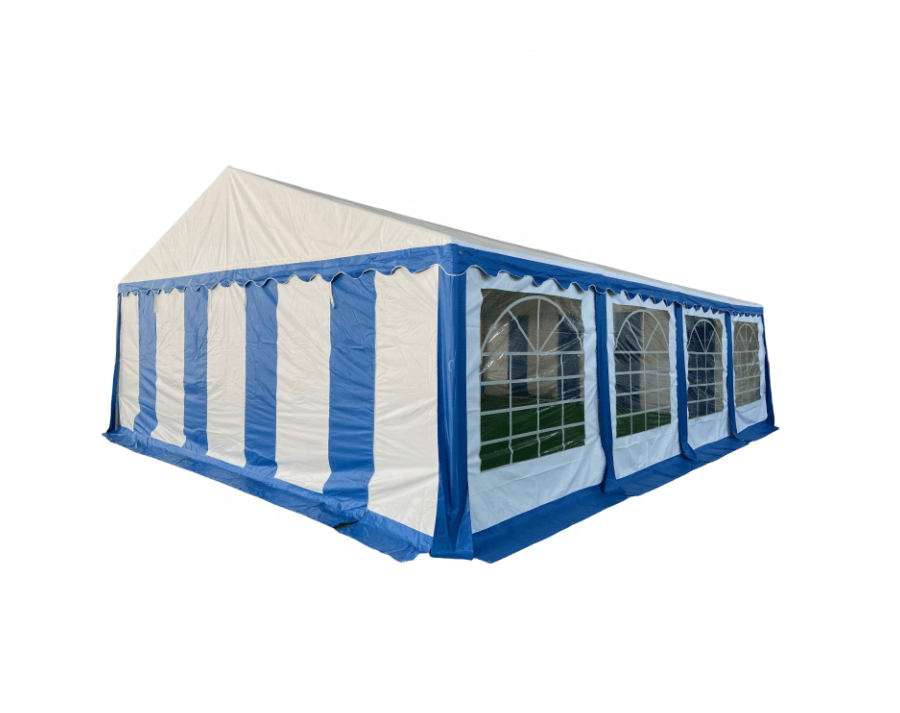 Galvanized Steel Pipe Outdoor Party Tent with Removable Sidewalls White Wedding Tent