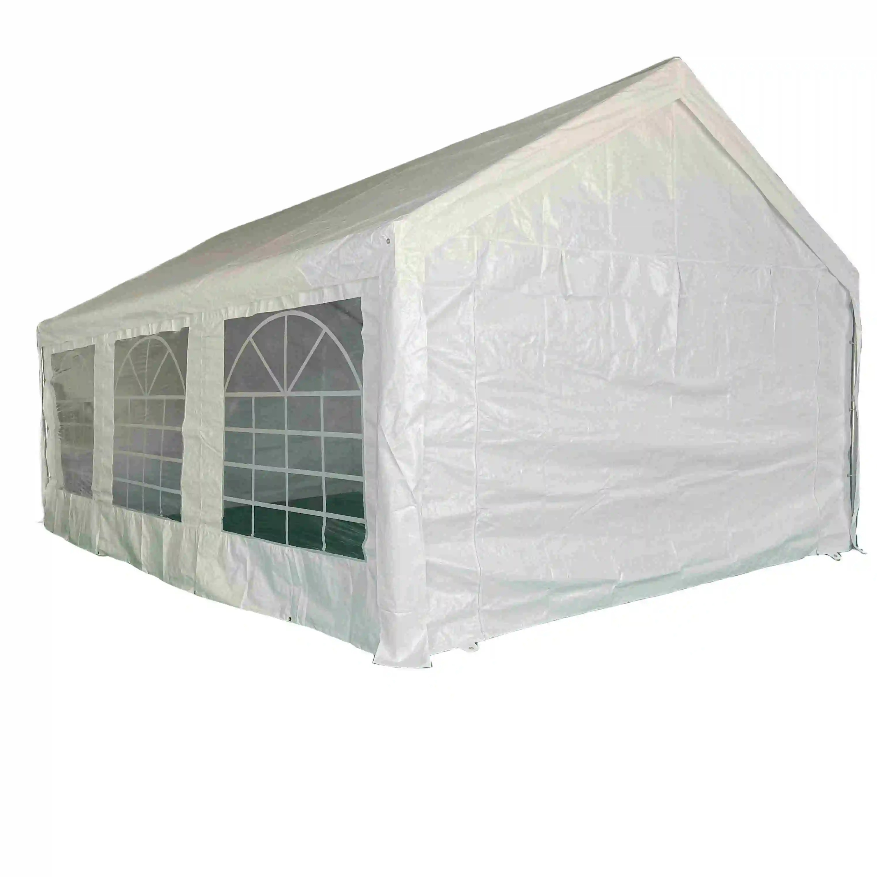 2023 innovative products PE fabric white party tent PE garden pavilion tent Awning tent