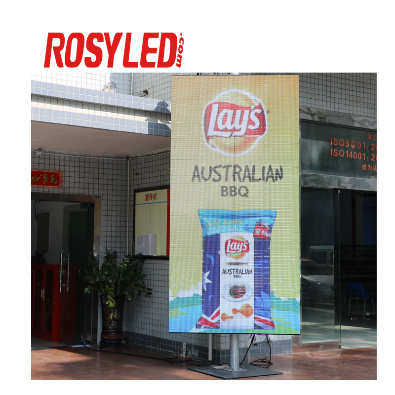 Top Quality Outdoor Waterproof Street Pole poster Billboard Video Wall Advertising Screen P2.5 P3 P4 P5 P6 LED Display