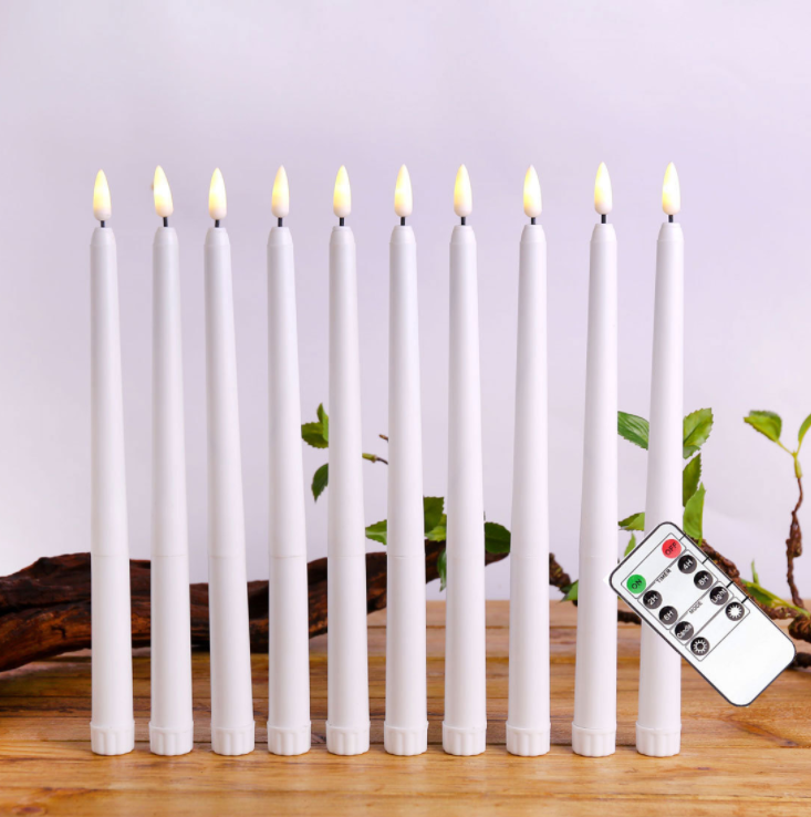 Wholesale Long Size Pillar Candle Christmas Festival Easter Decorative Lamp Flameless Plastic Mock Simulated LED Candle