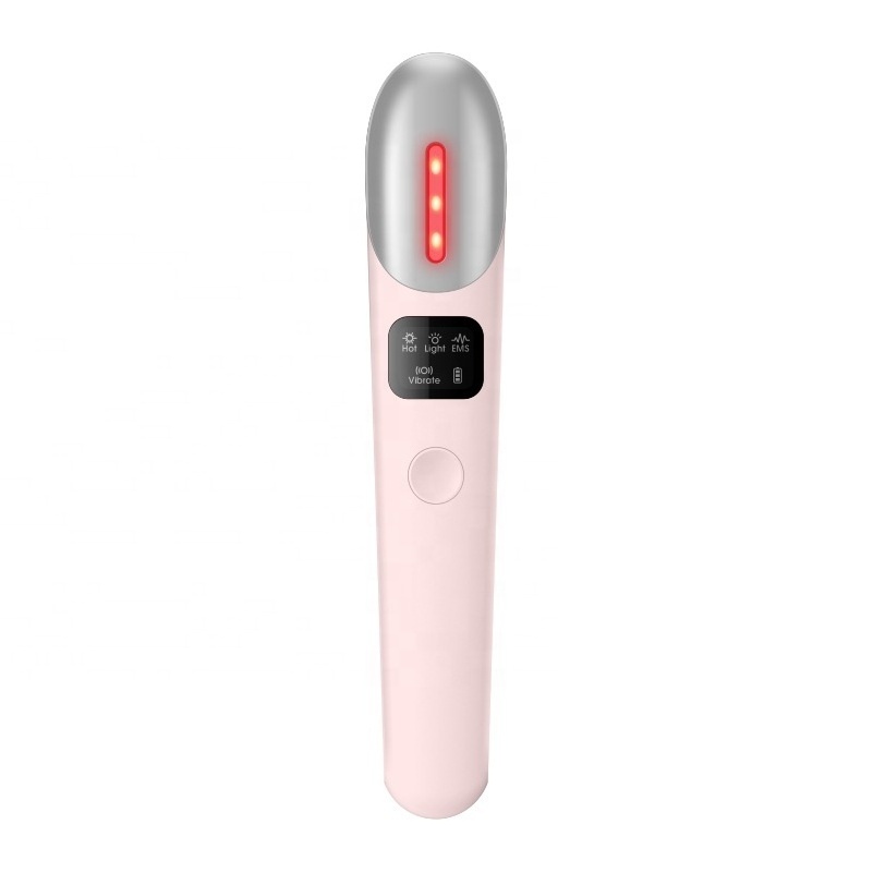 Anti-Aging Dark Circles Wand Rechargeable Vibration Face Massage Tool Face EMS Eye Massager Wand