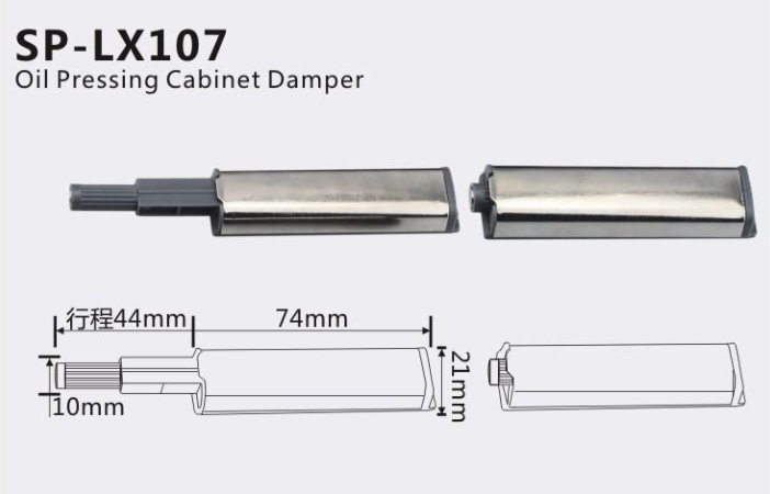 Hydraulic Soft Close Damper Drawer Slides Door Hinge Damper Soft Close Door Closer For Cabinet