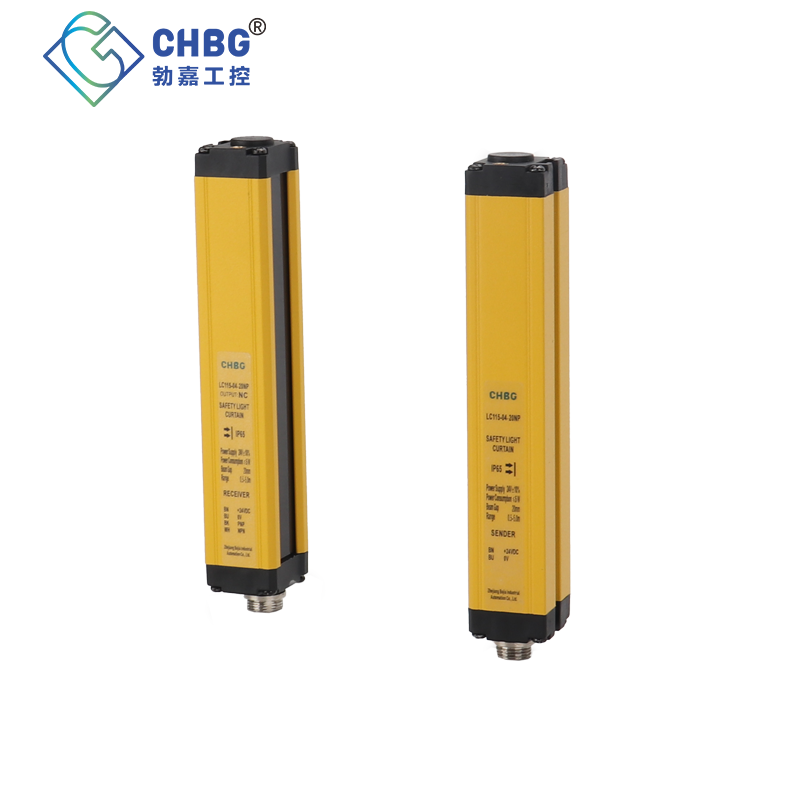 CHBG Safety Light Curtain Barrier Sensor For Machine Guarding Hand Protection Woodworking Machinery Safety Scanner Area Sensor