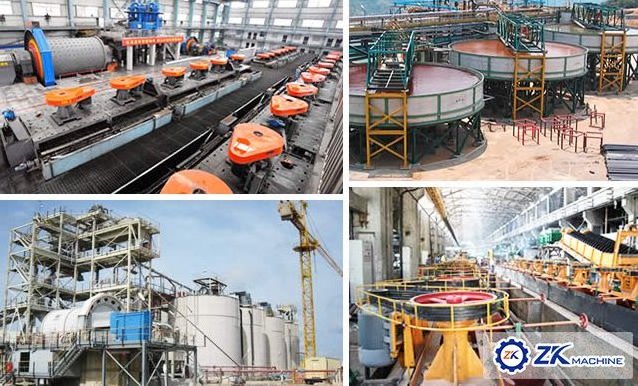 Complete Mini Copper Iron ore and Gold Mining Concentrate Processing Plant