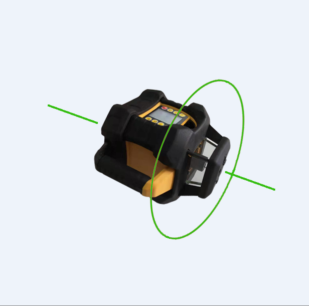 Professional horizontal and vertical function HWR206DG Multi Lines 3D Green Beam Rotary Laser