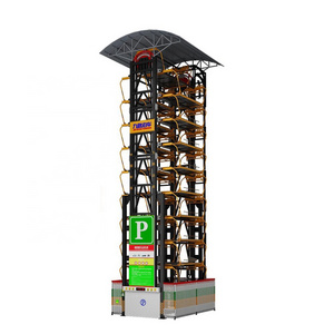 Space Saving Multi Levels Rotating Car Parking System