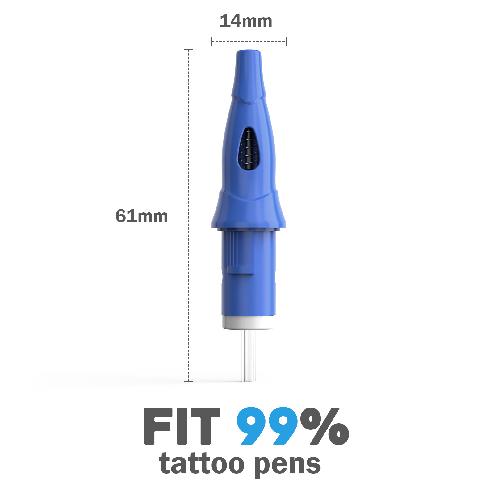 Solong OEM Tattoo Cartridges Needle with Ballpoint for Beginner Dotwork Drawing and Practice Ballpoint Cartridge Tattoo