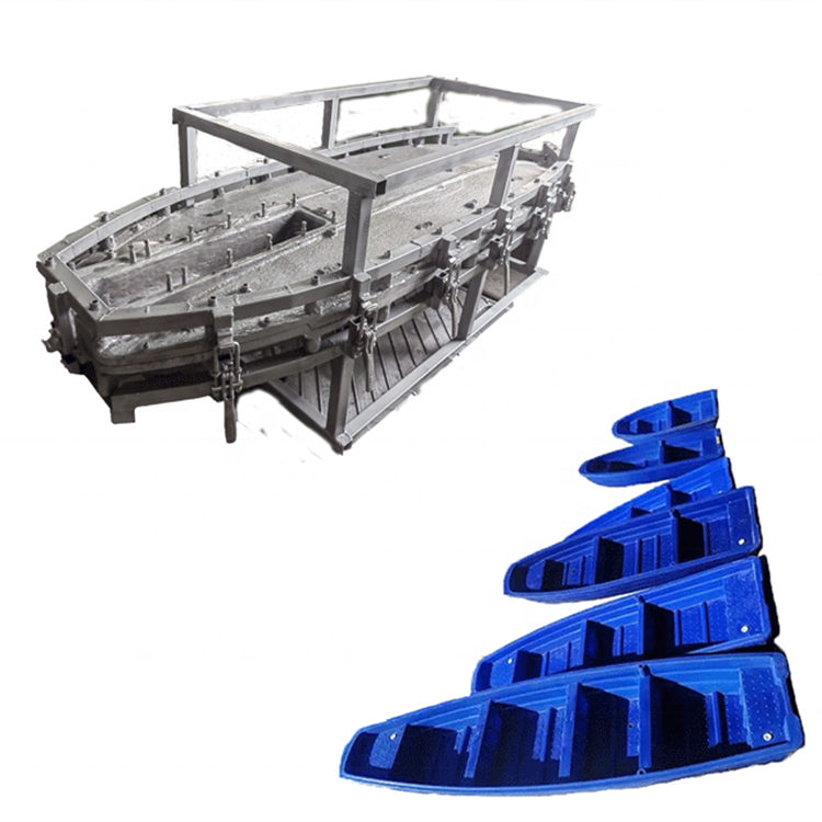 Rotomolding mold Canoe High quality aluminum Die casting Boat mold