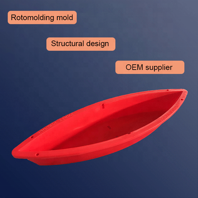 Rotomoulded Polyethylene Boat , Plastic Boat Mould , aluminum mold