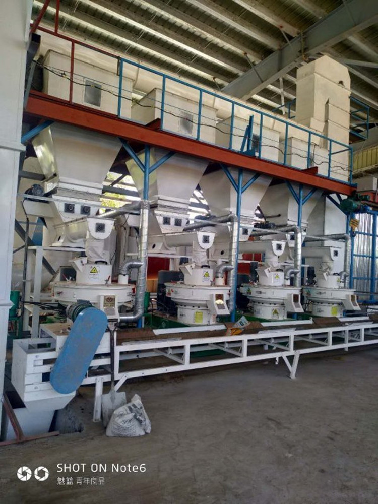 China Factory Offered 2-3tph 700 Biomass multi function 2-3ton capacity vertical ring die pellet mill