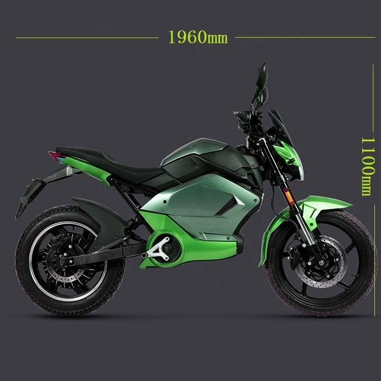 Hottest New Design 1500W 2000W 3000W 5000W Lithium Battery Off Road Electric Motorcycle For Adults