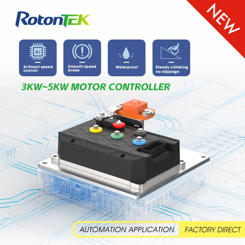 36v BLDC/AC Motor Controller Kit 24v/48v/78v 3kw 5kw Electric Vehicle Motor Controller