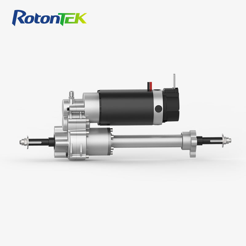 Factory Customization 24V 500W Brush Permanent Magnet Electric Rear Axle Differential For Go Kart