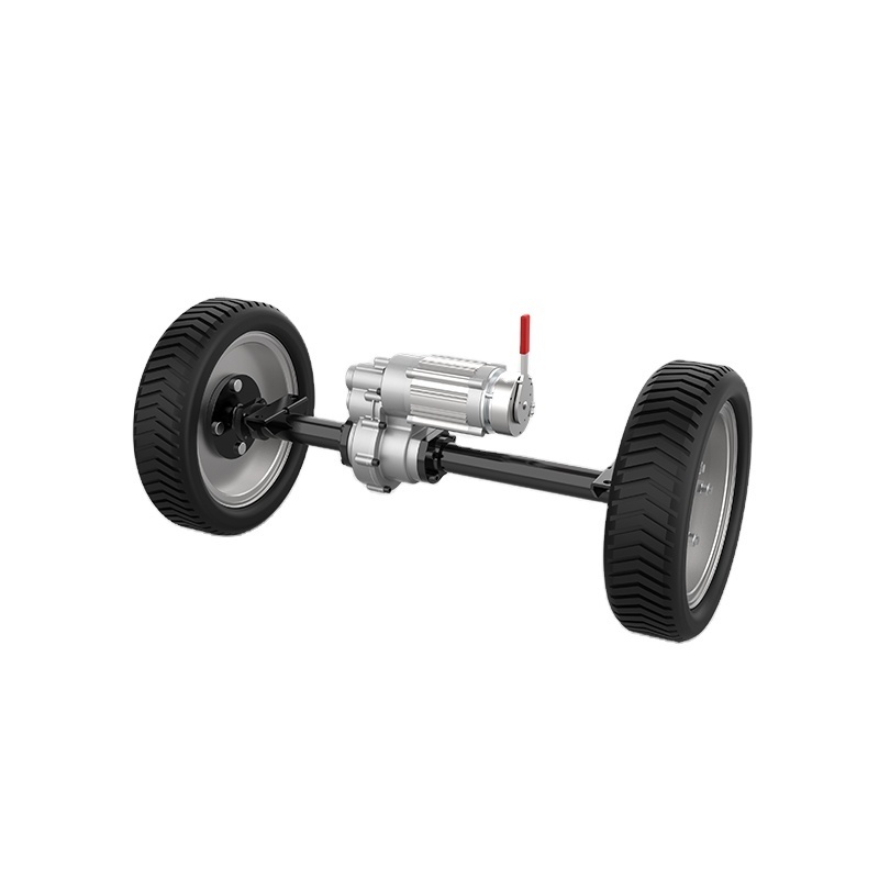 800W-1500W Electric Drive Brushless DC Motor Rear Axle Wheels 24V-48V Permanent Magnet Construction Transaxle Electric Bicycles