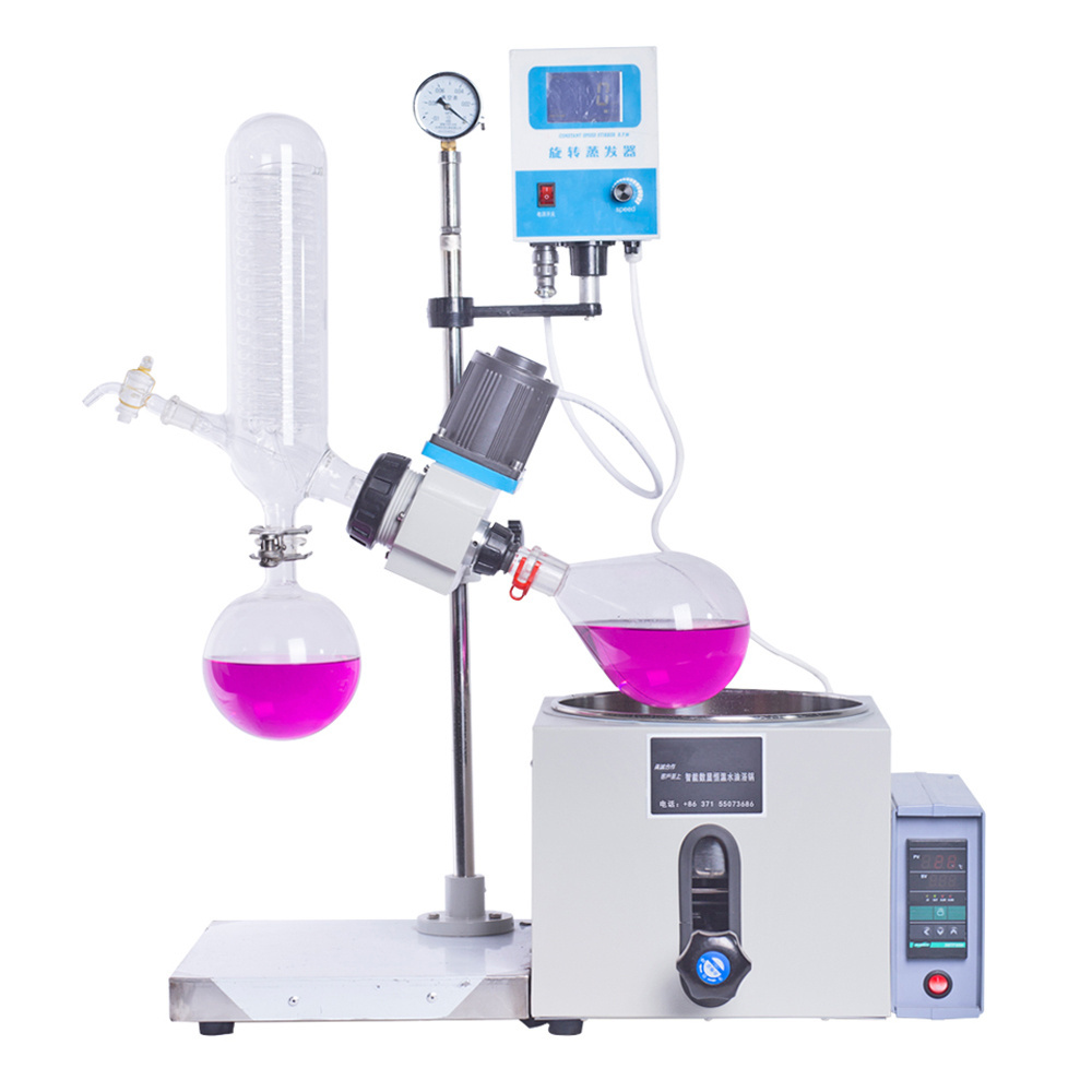 Factory Price 10L 20L Vacuum Rotary Evaporator Solvent Recovery Machine with Best Price