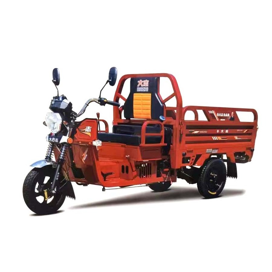 150cc 300cc Trike Gas Powered Loading Tricycle with Capacity 500kg to 1500kgs