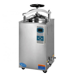 Electric-Heated Vertical Pressure Steam Dental Sterilizer Machine Commercial Benchtop Autoclave 200 Liters