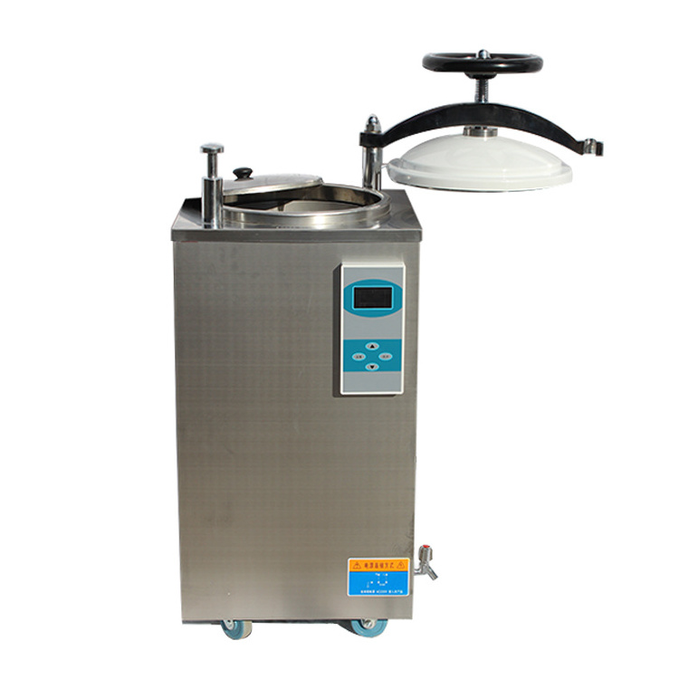 Electric-Heated Vertical Pressure Steam Dental Sterilizer Machine Commercial Benchtop Autoclave 200 Liters