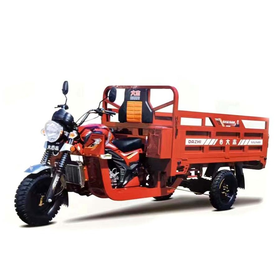 150cc 300cc Trike Gas Powered Loading Tricycle with Capacity 500kg to 1500kgs