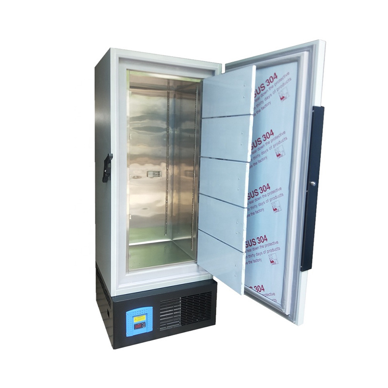 -86 Degree Ultra Low Temperature Cryogenic Vertical Plate Deep Freezer 328 Liter