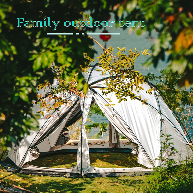 Wholesale automatic field tent fast build camping tent portable aluminum bracket family tents camping outdoor