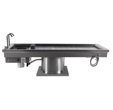 Hospital furniture  cadaver table mortuary supplies stainless steel autopsy table