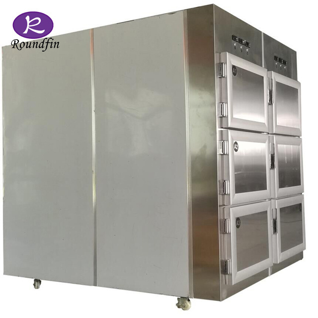 Funeral cold storage mortuary body refrigerators stainless steel cadaver freezer