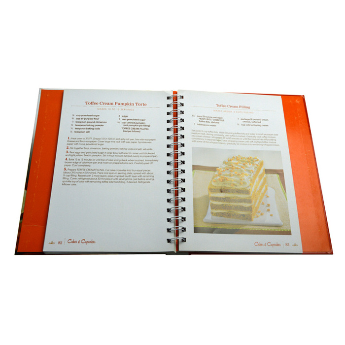 concealed wire binding book printing lay flat binding book printing personalized book printing