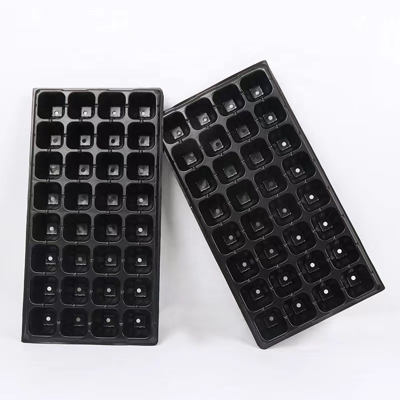 50 Cells Seedling Starter Tray Extra Strength Seed Germination Plant Flower Pots Nursery Grow Box Propagation For Garden