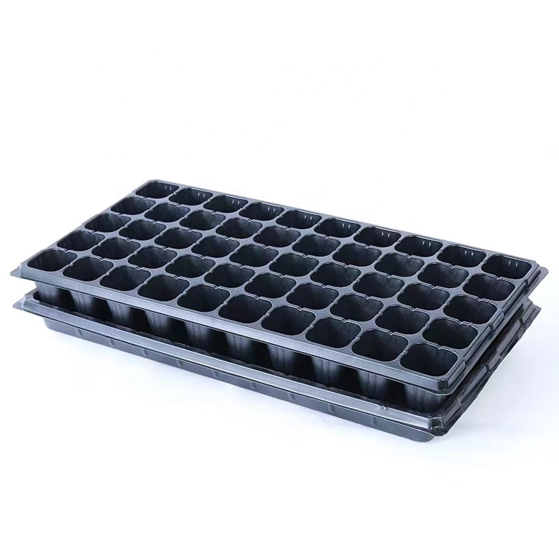 Hot Selling12-288 Cells PS Plastic Seed Starting Grow Germination Tray for Greenhouse Vegetables Nursery