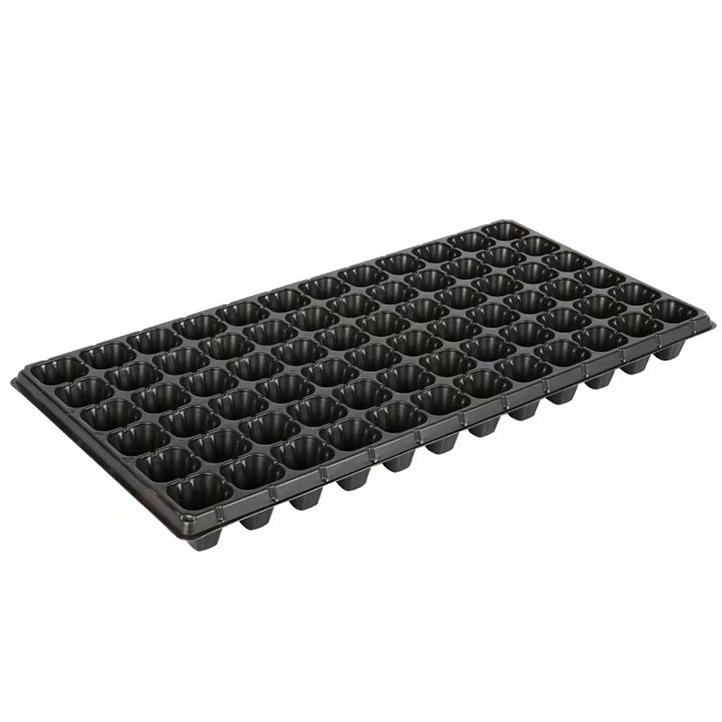 Wholesale 128 Cells Seed Plant Germination Vegetables Flower Growing Tray Garden Seedling Nursery Trays