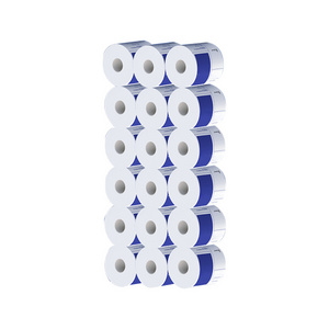 Made in china factory price Wholesale Free Sample 3/4 ply 100% virgin wood pulp toilet paper roll