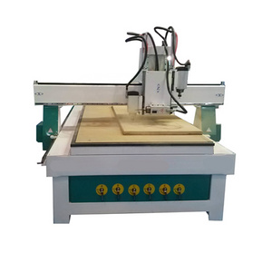 China ATC CNC router engraving machine for wooden door side drilling