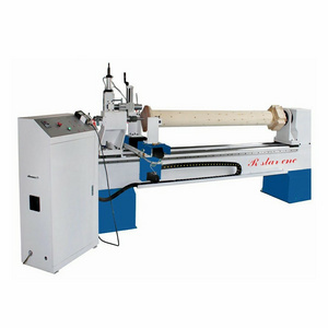 cnc wood turning carving lathe for wood column